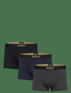 Trunk 3P Gold Logo G - Boxershorts