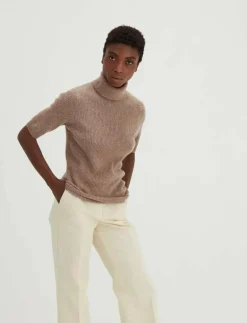 Turtleneck Rib T-shirt - Polotröjor