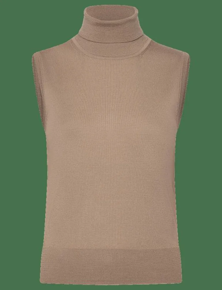 Turtleneck Vest - Stickade västar