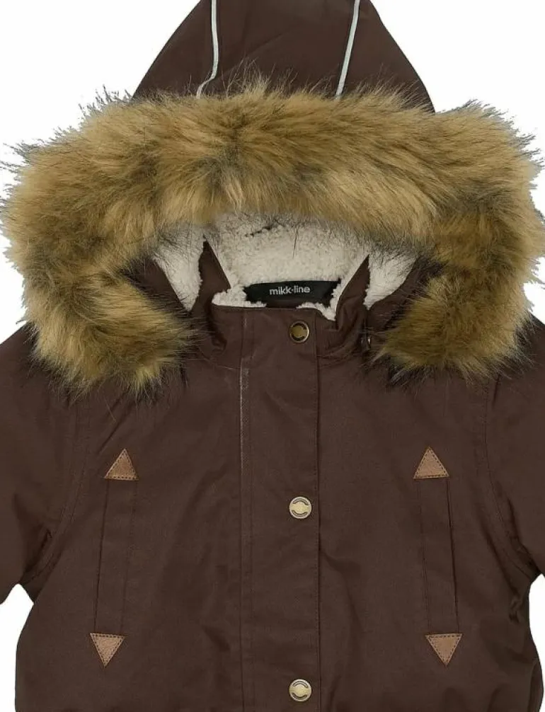 Twill Nylon Girl Parca - Parkas