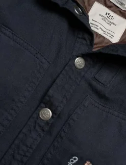TWILL VEST W. SHERPA COLLAR - Väst