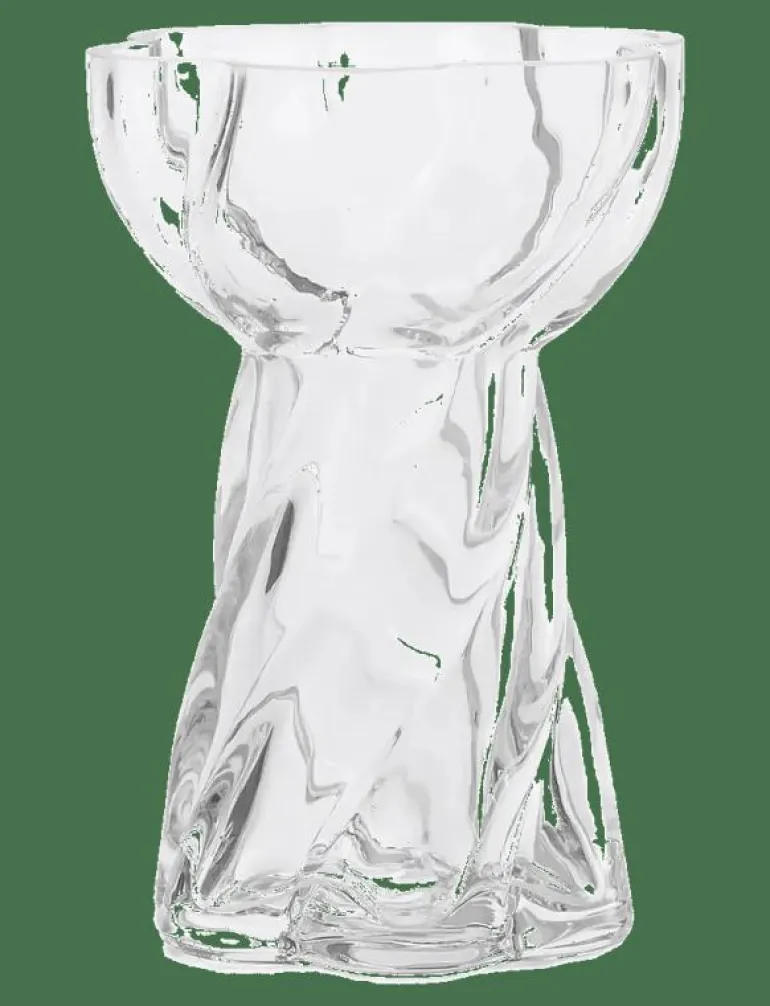 Twist Bulb vase 12cm Glass - Tulpanvas