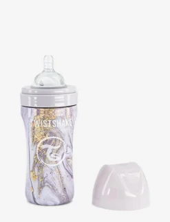 Twistshake Anti-Colic Stainless Steel 330ml Marble Grey - Nappflaskor