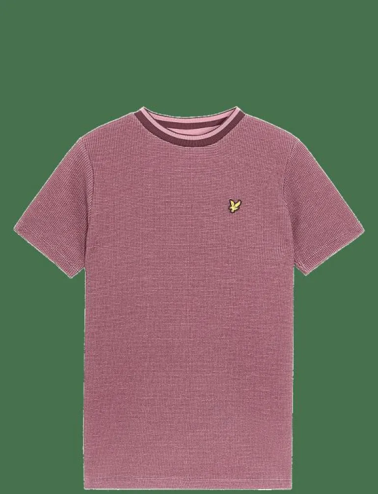 Two Tone Waffle T-shirt - Kortärmade