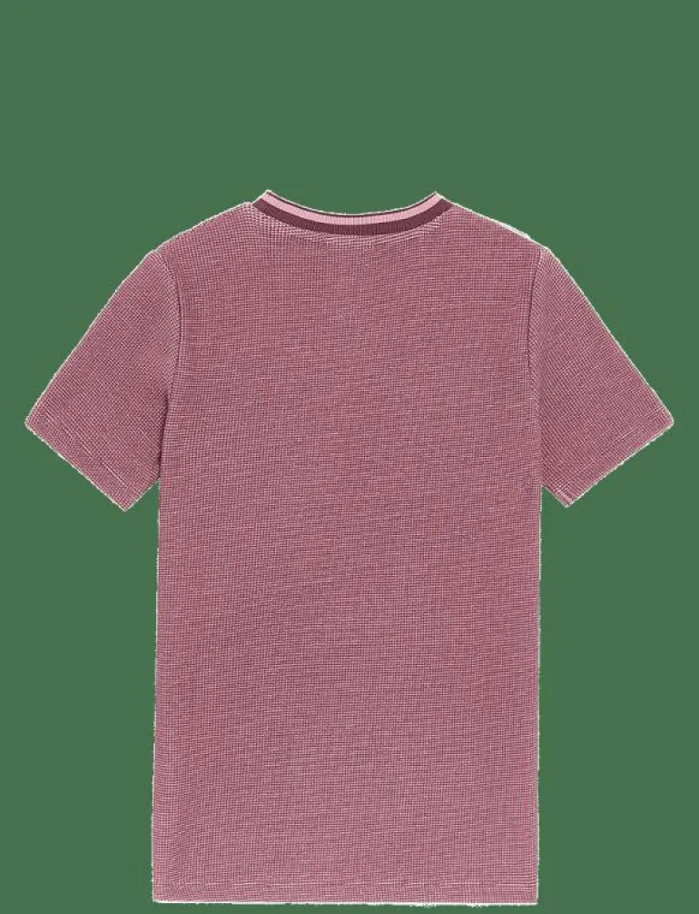 Two Tone Waffle T-shirt - Kortärmade