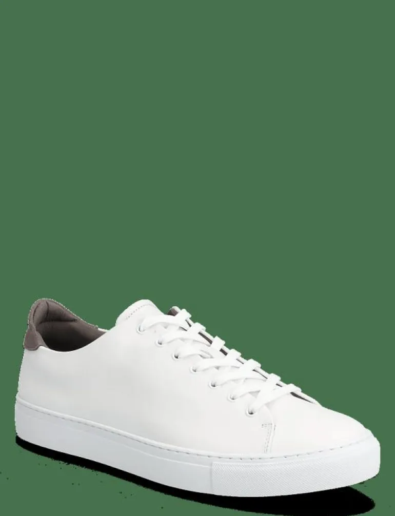 Type ST - White/Elephant Leather - Business sneakers