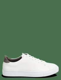 Type ST - White/Elephant Leather - Business sneakers
