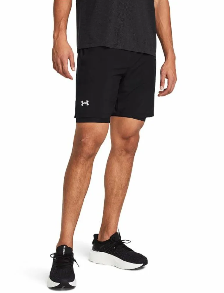 UA LAUNCH 7'' 2-IN-1 SHORTS - Träningsshorts