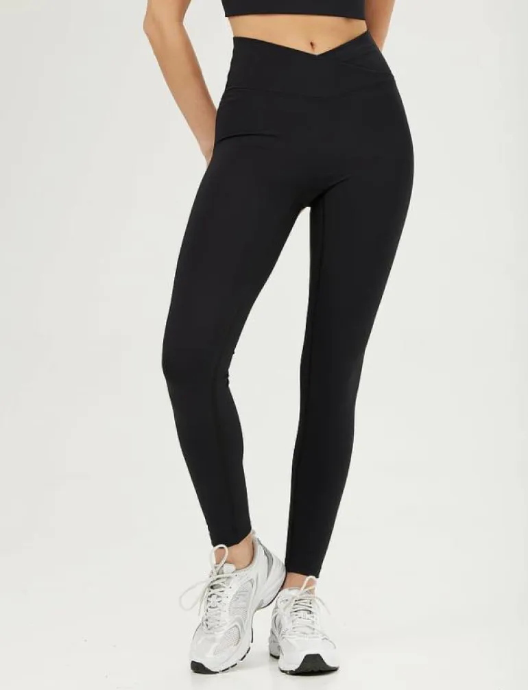 ULTIMATE WRAP OVER TIGHTS - Träningstights