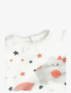 Velour play suit for baby girl -BCI - One-sie