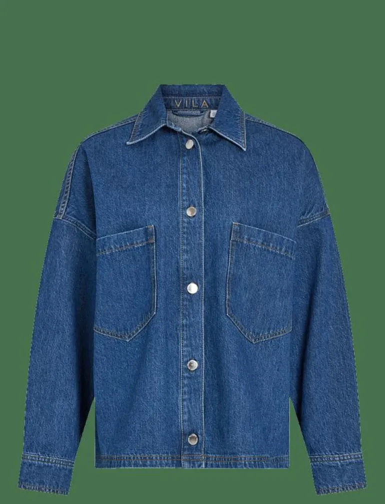 VICREEK L/S DENIM SHIRT - Jeansskjortor