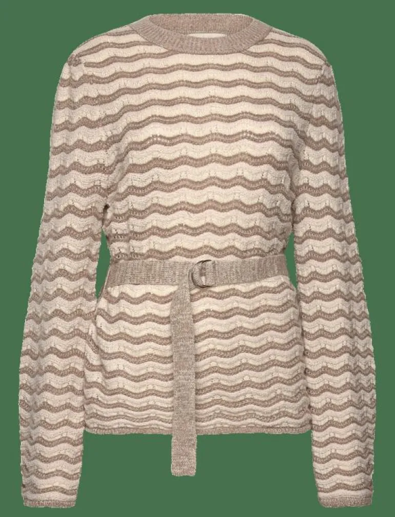 Victoria Knit Sweater - Stickat