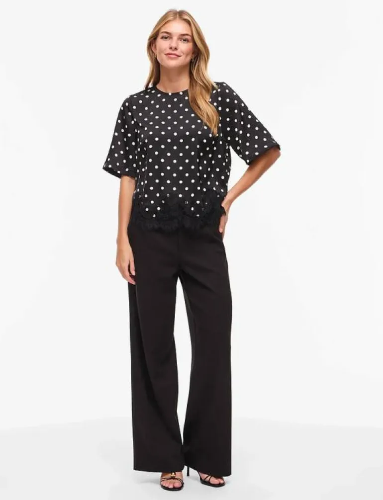 VIDOTA 2/4 LACE TOP - T-shirts
