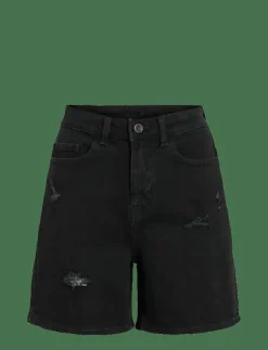 VIJAF HW DESTROY DENIM SHORTS - Jeansshorts