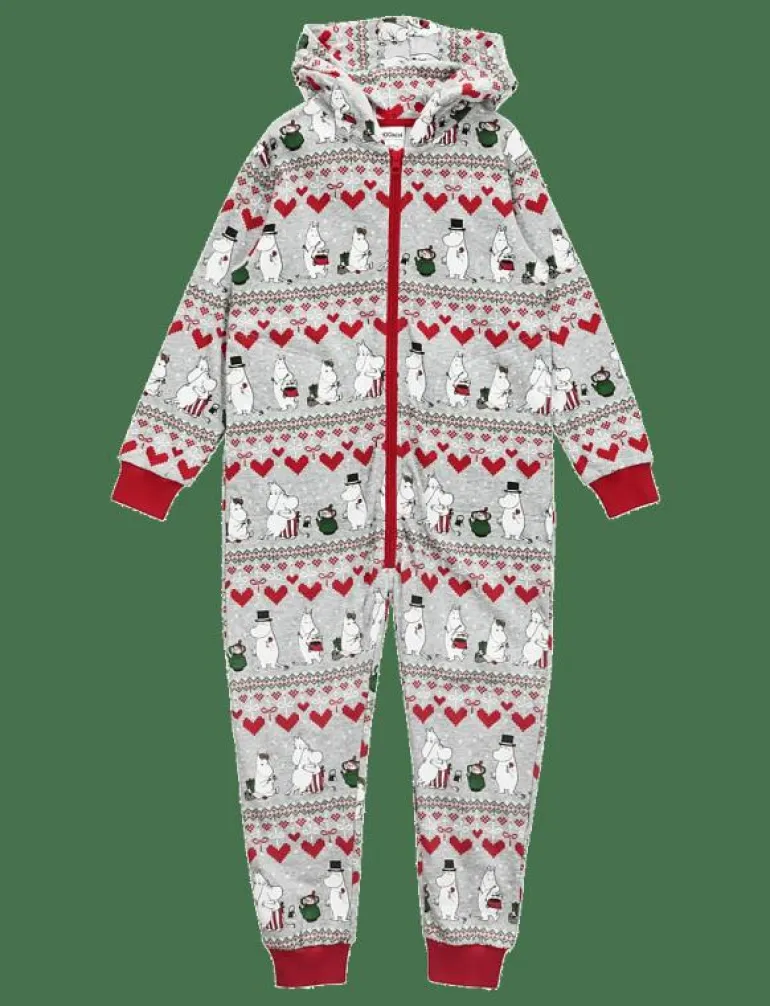 VINTERHJÄRTA OVERALL - Långärmad bodysuit