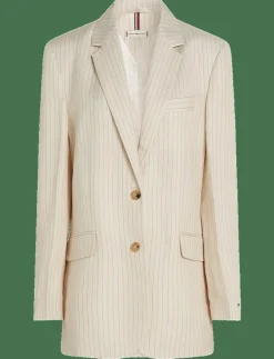 VISCOSE LINEN RELAXED SB BLAZER - Oversize kavajer