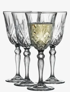 Vitvin 4 st lyngby melodia - Vitvinsglas
