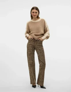 VMCORDELIA LS O-NECK PULLOVER GA - Stickat
