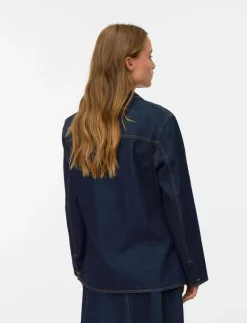 VMKANIKA LS DENIM BLAZER SHIRT SI352 - Jeansskjortor