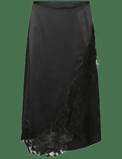VMMERLE LACE HW 7/8 SKIRT WVN GA - Midi kjolar