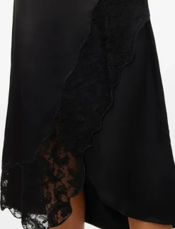 VMMERLE LACE HW 7/8 SKIRT WVN GA - Midi kjolar