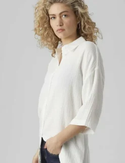 VMNATALI 3/4 LONG OVERSHIRT - Overshirts