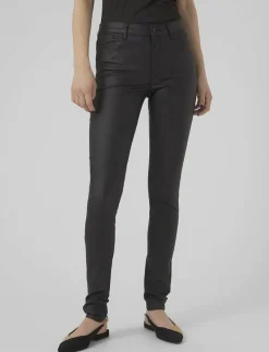 VMSEVEN NW SS SMOOTH COATED PANT NOOS - Skinny Jeans