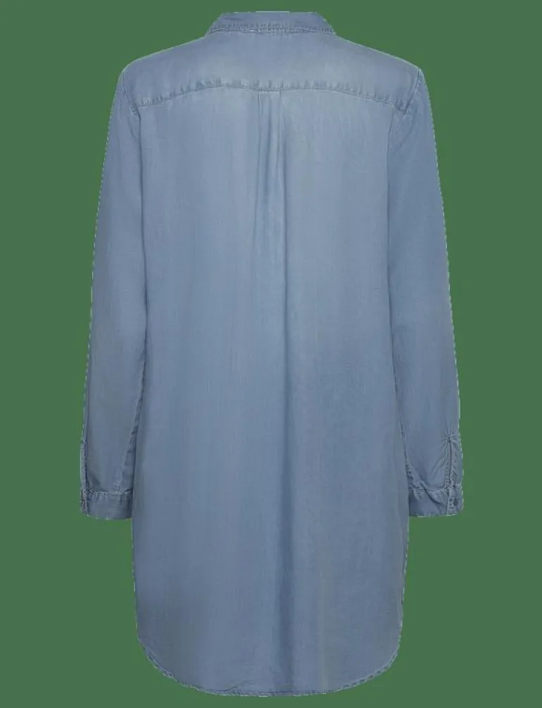VMSIGGA LS SHORT DRESS LT BL GA NOOS - Korta klänningar