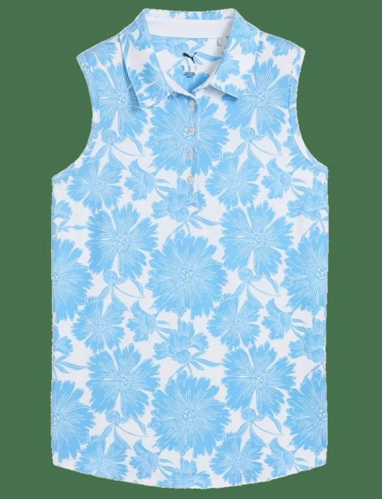 W Cloudspun Botanic SL Polo - Pikéer