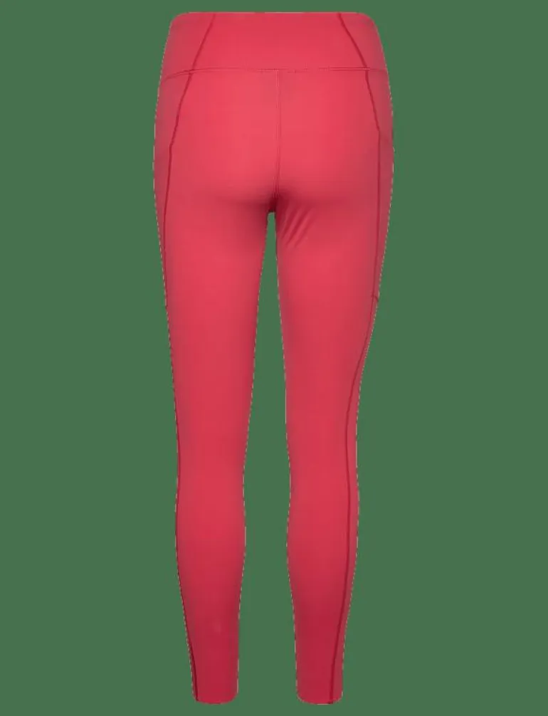 W Power Tights-SOFTER RED - Träningstights