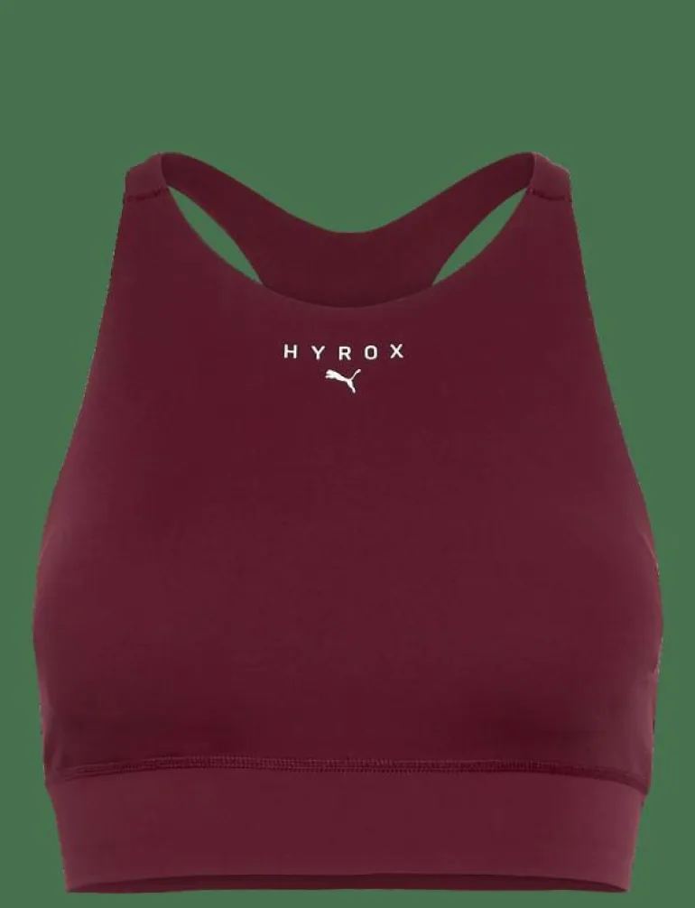 W PUMA X HYROX SHAPELUXE HIGH NECK BRA - Sport BH:ar