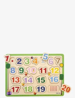 Wacky Wonders - Wooden puzzle - 123 - Pedagogiskt pussel