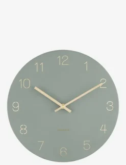 Wall clock Charm engraved numbers - Väggklockor