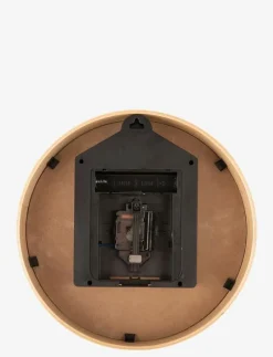 Wall clock Natural Cuckoo birch wood black - Väggklockor