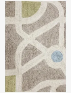 Washable Play Rug EcoCity - Rektangulära mattor