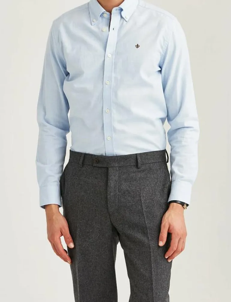 Watts Flannel Shirt-Slim Fit - Flanellskjortor