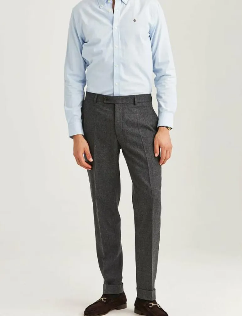 Watts Flannel Shirt-Slim Fit - Flanellskjortor