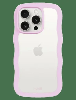 Wavy Case Lilac/Transparent - Mobilskal