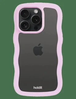 Wavy Case Lilac/Transparent - Mobilskal