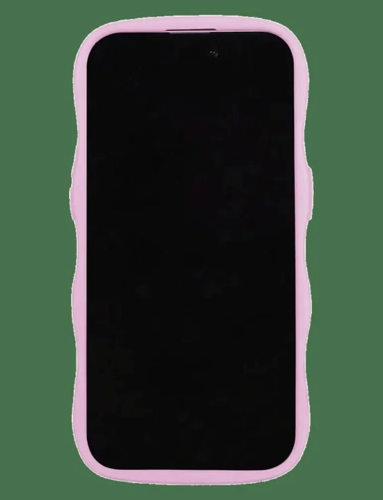 Wavy Case Lilac/Transparent - Mobilskal