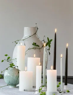 Wax Alter Candles, 4 piece - Blockljus