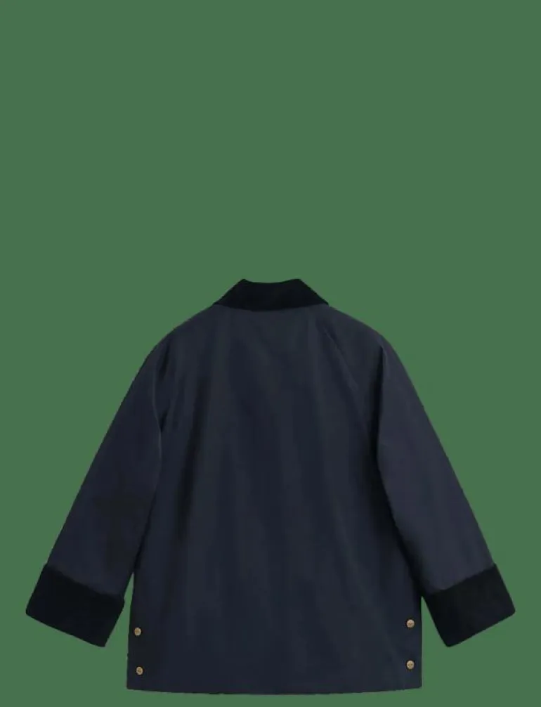 WAXED COTTON DOUBLE DECKER JACKET - Utilityjackor