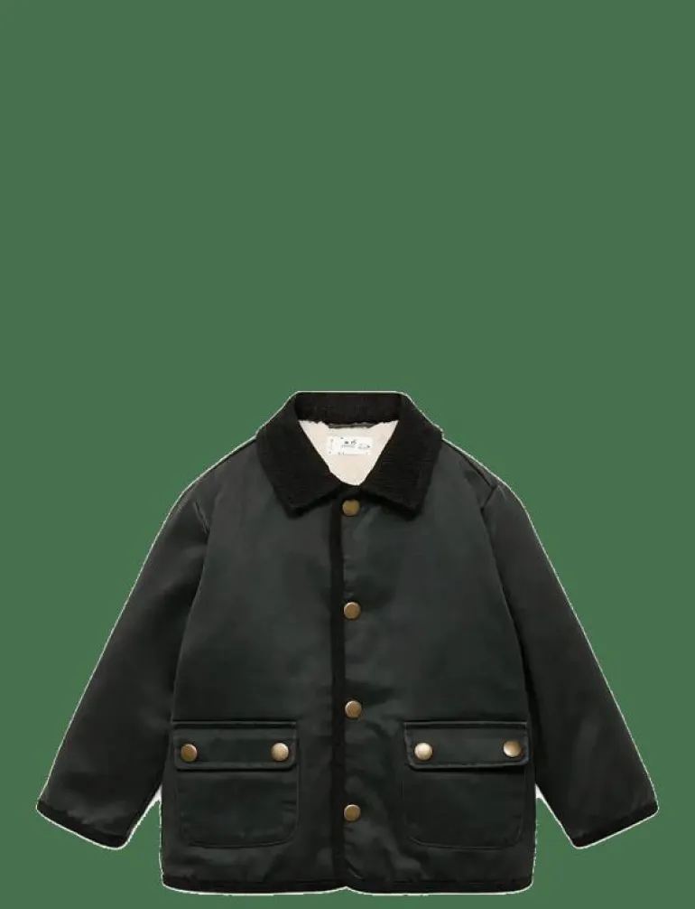 Waxed-effect parka - Parkas