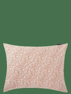 White/Terra Wave Printed Cotton Sateen pillowcase - Örngott