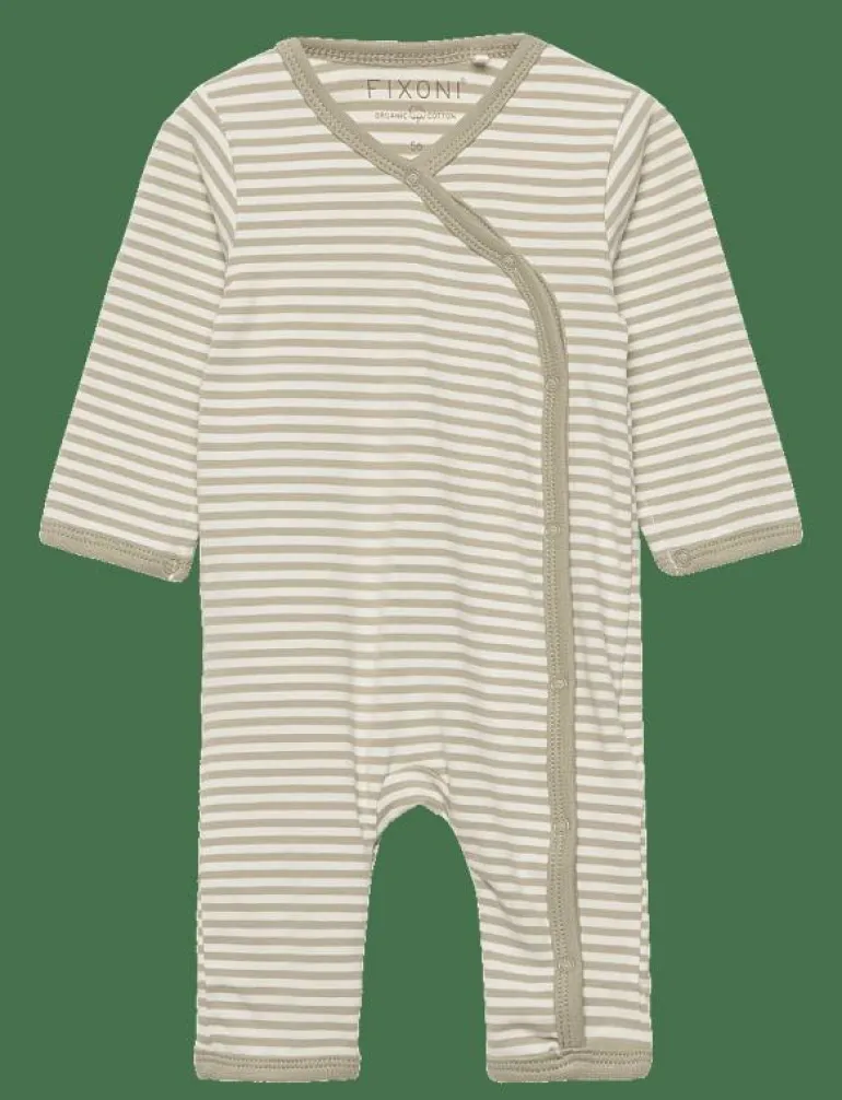 Wholesuit Y/D Stripe - Långärmad bodysuit
