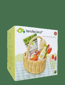 Wicker Shopping Basket - Marknadsstånd