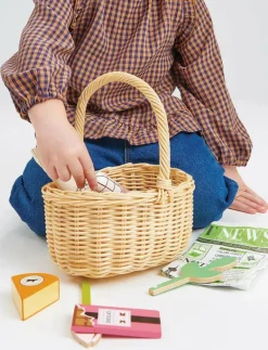 Wicker Shopping Basket - Marknadsstånd