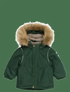 Winter Jacket Solid with Fake Fur - Vinterjacka