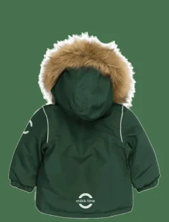 Winter Jacket Solid with Fake Fur - Vinterjacka