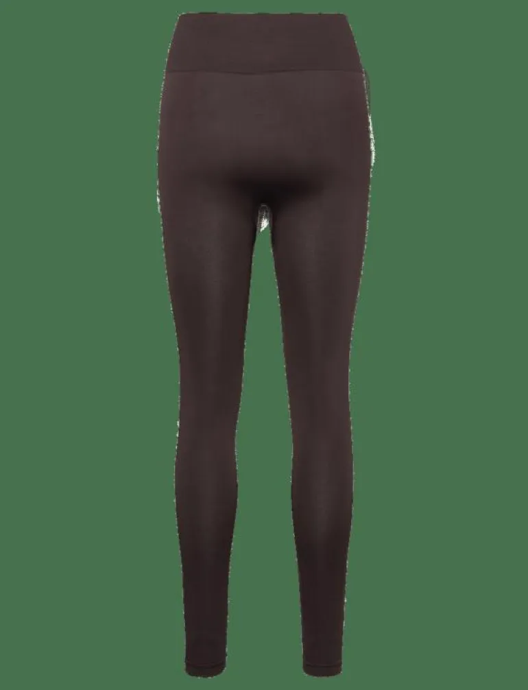 Women Seamless Plain Leggings - Träningstights